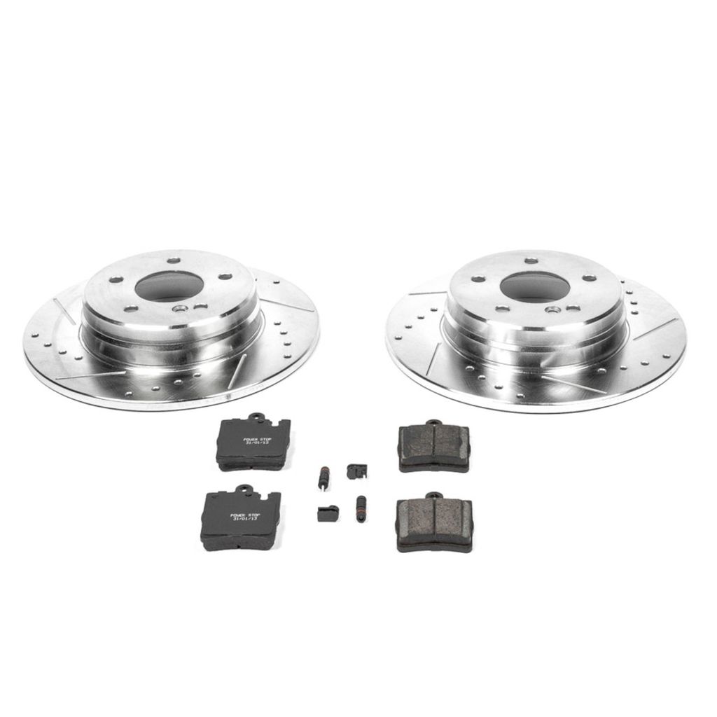 Z23 Drilled and Slotted Brake Rotors and Pads Kit