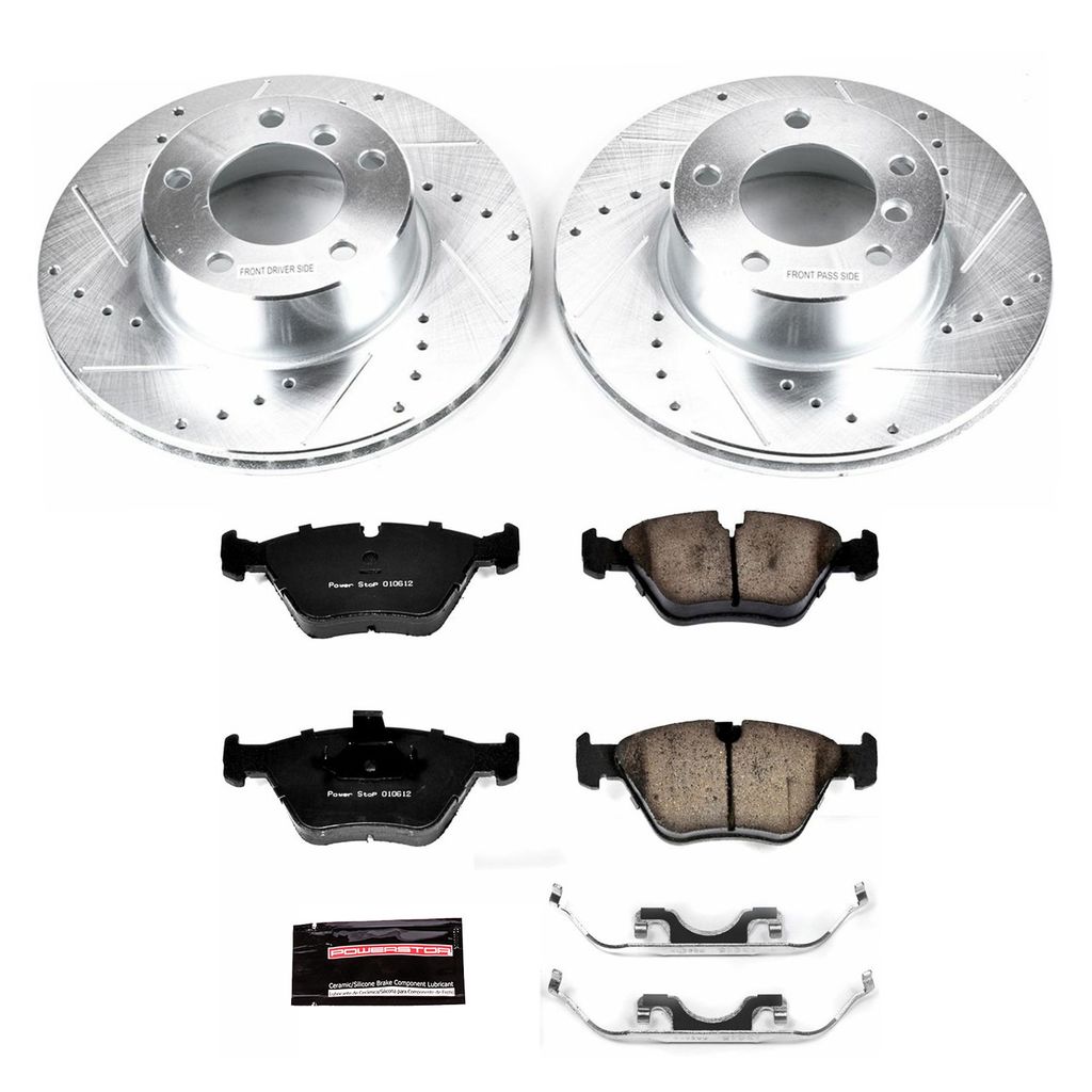 Z23 Drilled and Slotted Brake Rotors and Pads Kit