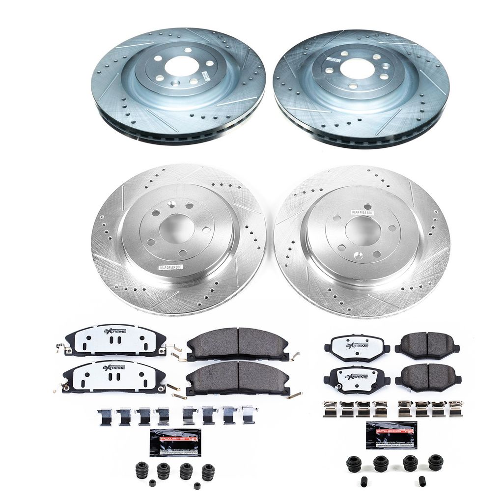 Power Stop 06-10 Ford Explorer Rear Z36 Truck & Tow Brake Kit main image 1