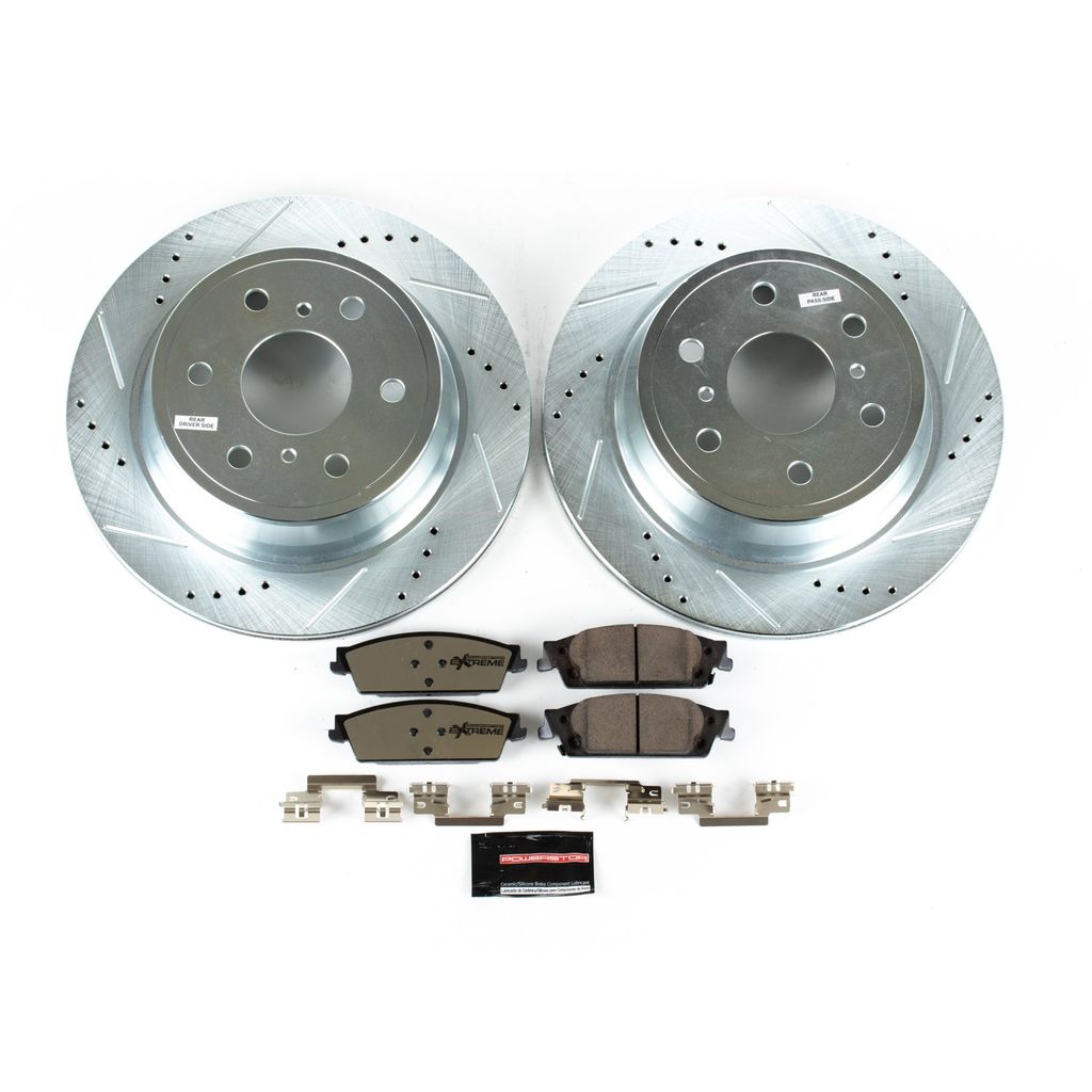 Power Stop 15-19 Chevrolet Silverado 2500 HD Rear Z36 Truck & Tow Brake Kit