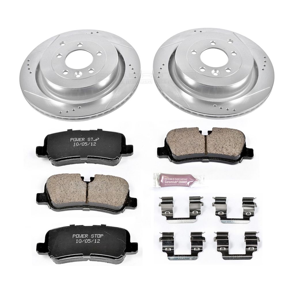 Z23 Drilled and Slotted Brake Rotors and Pads Kit