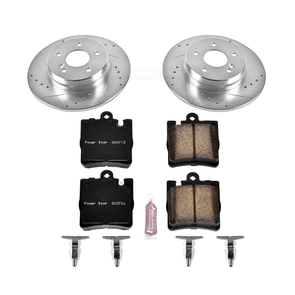 Z23 Drilled and Slotted Brake Rotors and Pads Kit