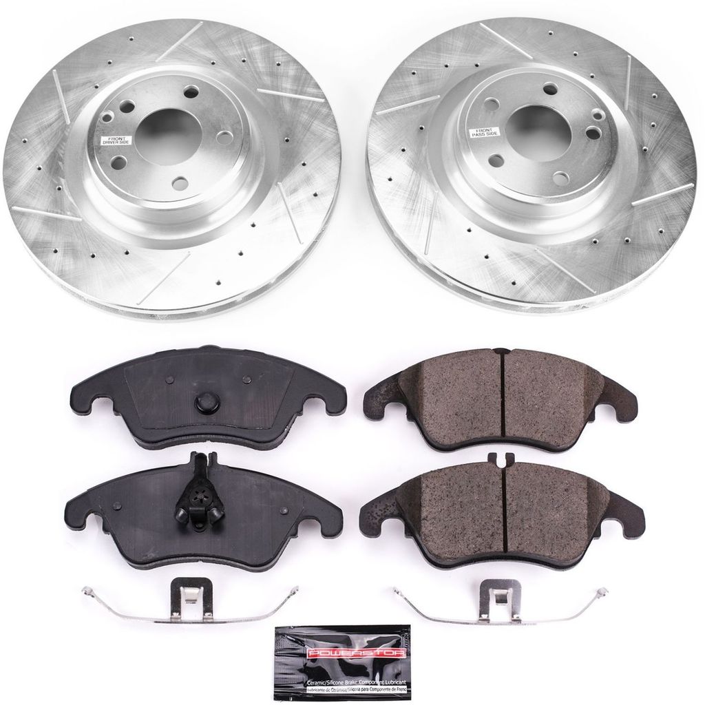 Z23 Drilled and Slotted Brake Rotors and Pads Kit