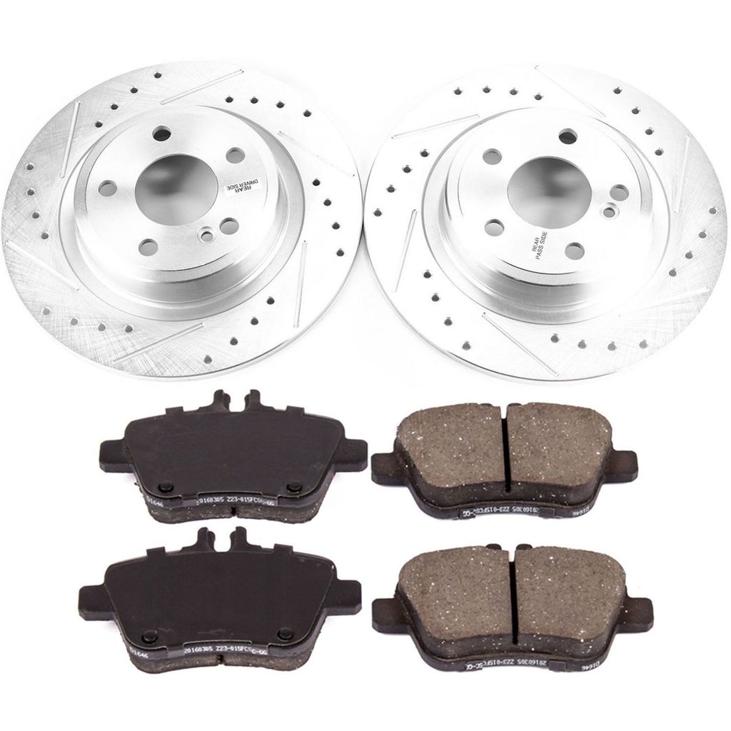 Z23 Drilled and Slotted Brake Rotors and Pads Kit