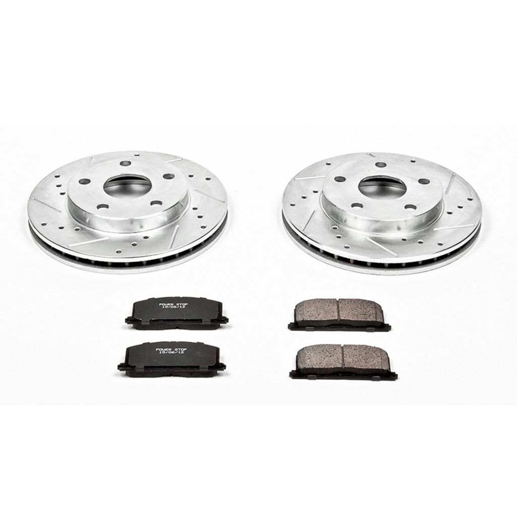 Z23 Drilled and Slotted Brake Rotors and Pads Kit