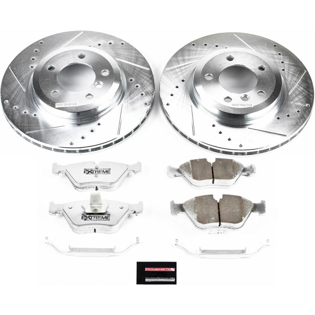 Z26 Drilled and Slotted Brake Rotors and Pads Kit