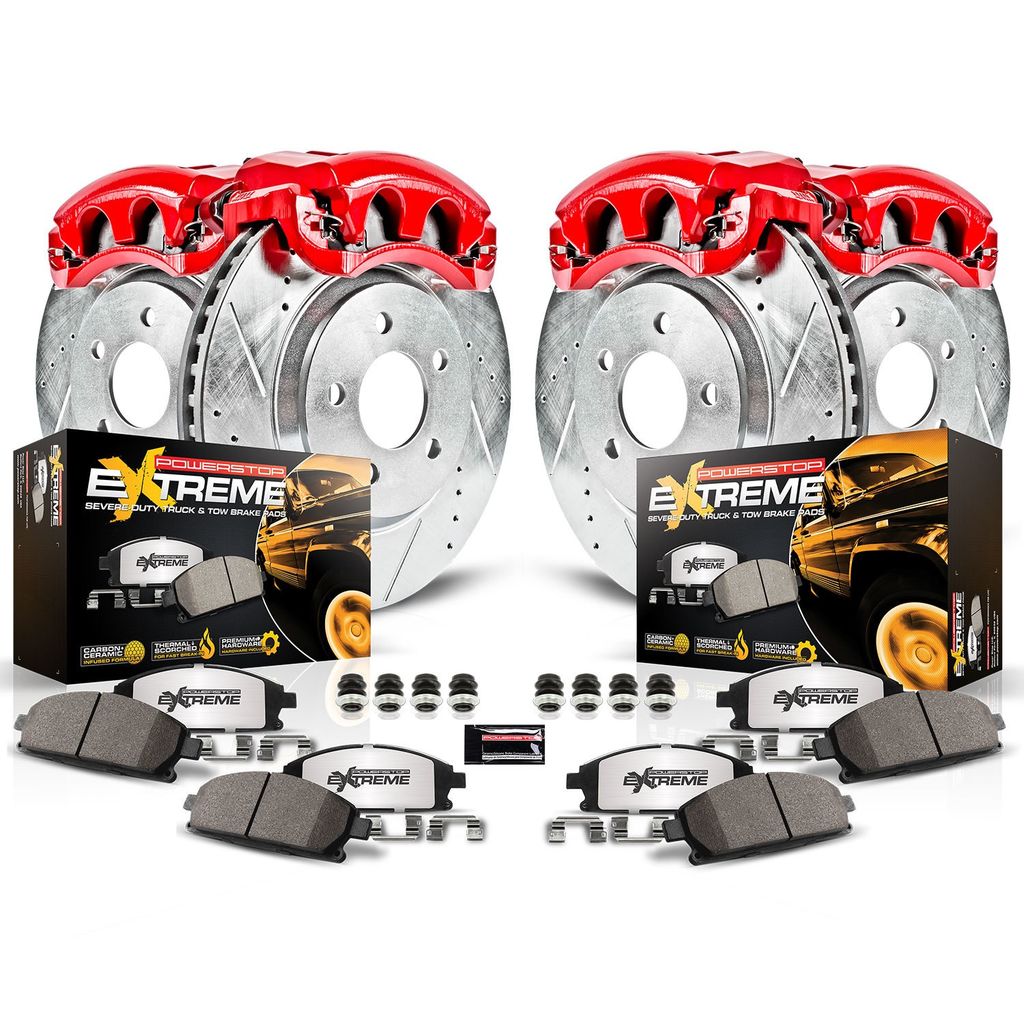 PowerStop KC2166A-36 - Z36 Brake Pad, Rotor, and Caliper Kit