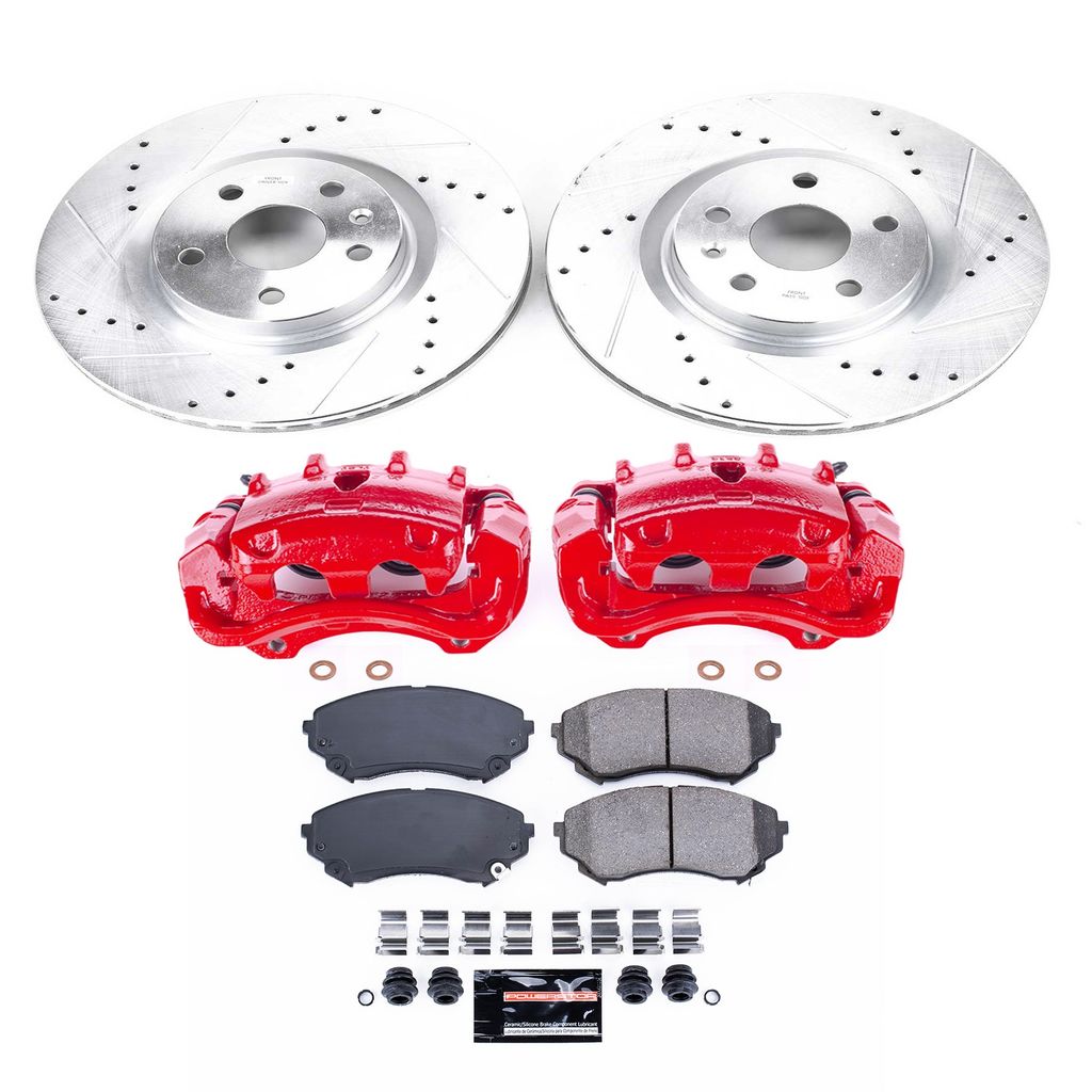 Power Stop 15-19 Cadillac CTS Front Z23 Evolution Sport Brake Pads w/Hardware main image 1