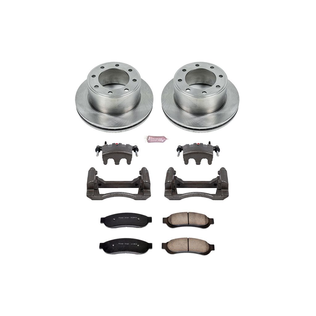 PowerStop KCOE1798 - OE Stock Replacement Brake Pad, Rotor and Caliper Kit