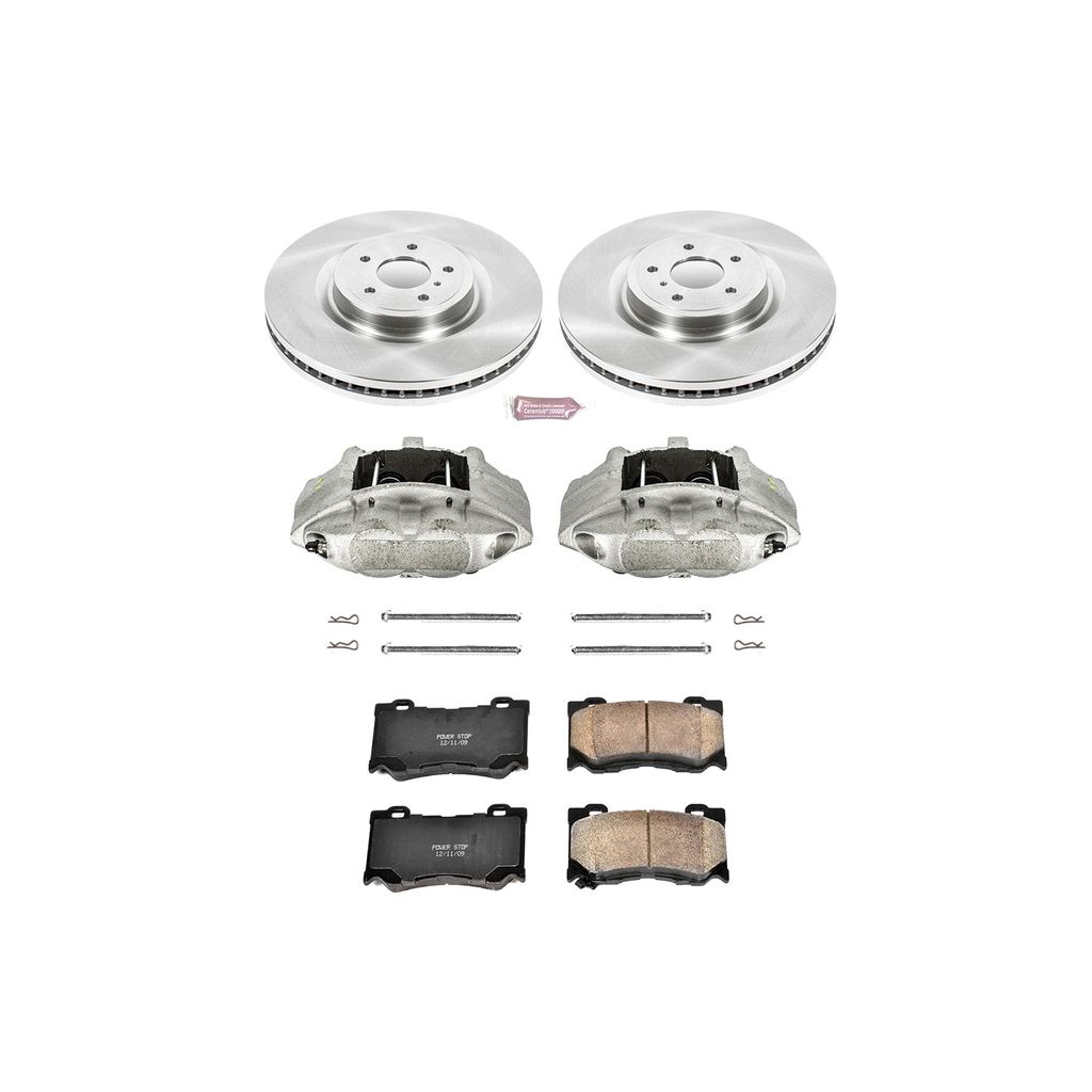 OE Stock Replacement Brake Pad, Rotor and Caliper Kit