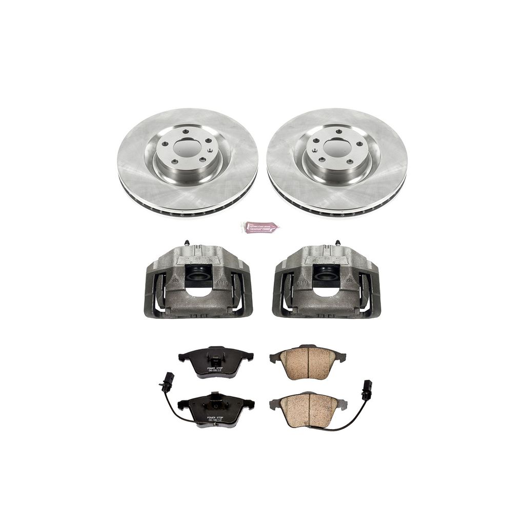 OE Stock Replacement Brake Pad, Rotor and Caliper Kit