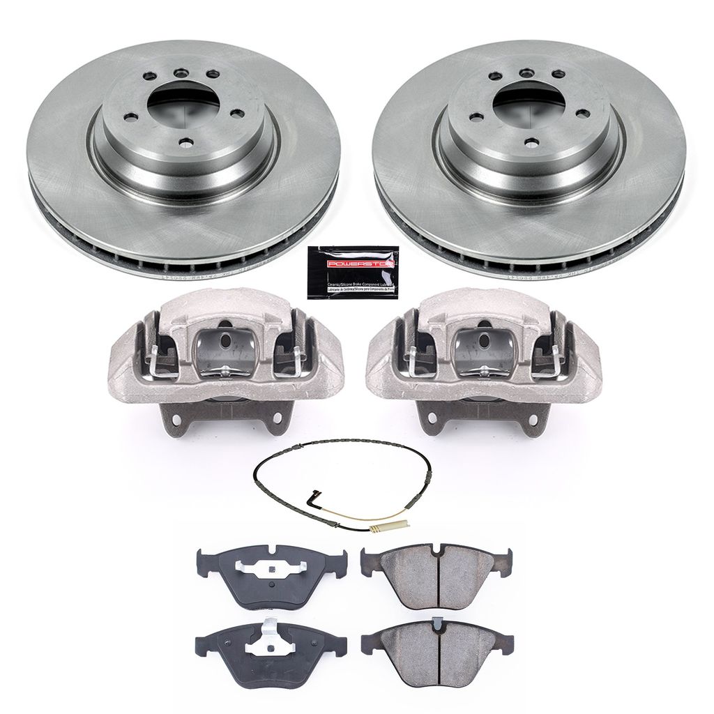 OE Stock Replacement Brake Pad, Rotor and Caliper Kit