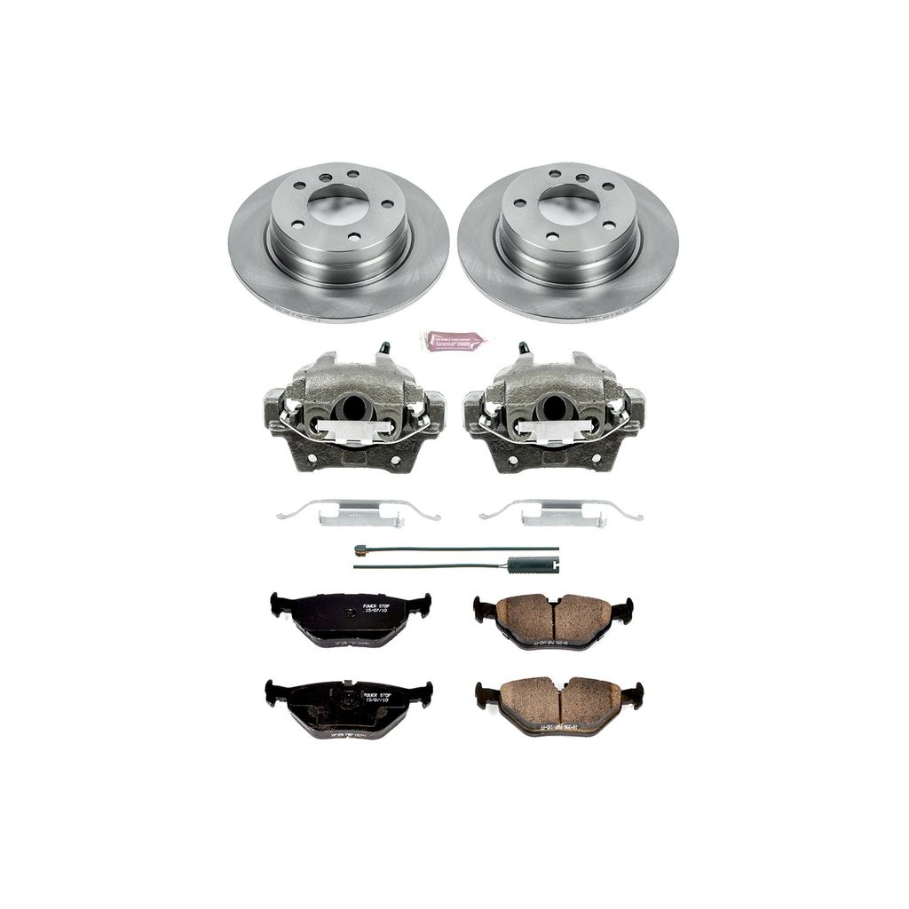 OE Stock Replacement Brake Pad, Rotor and Caliper Kit
