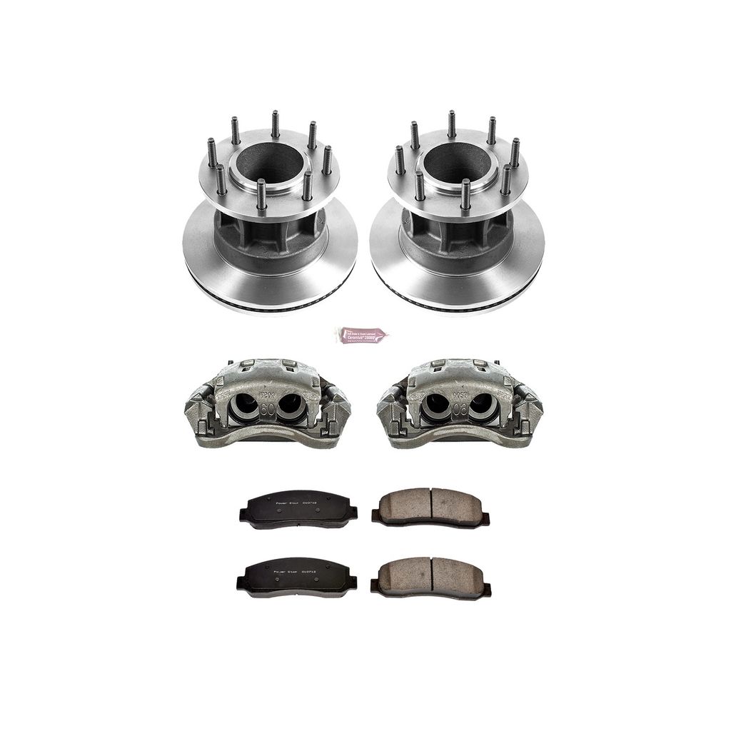OE Stock Replacement Brake Pad, Rotor and Caliper Kit