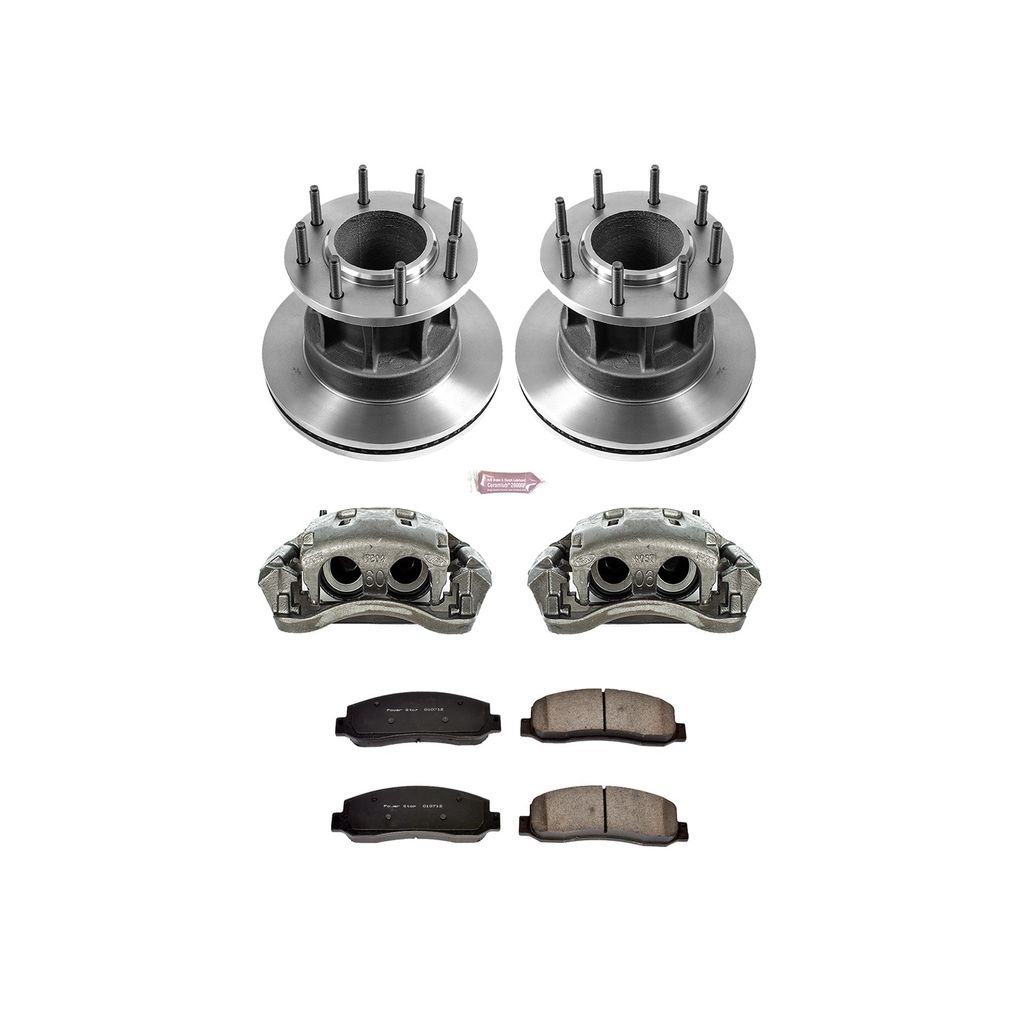 PowerStop KCOE4597 - OE Stock Replacement Brake Pad, Rotor and Caliper Kit