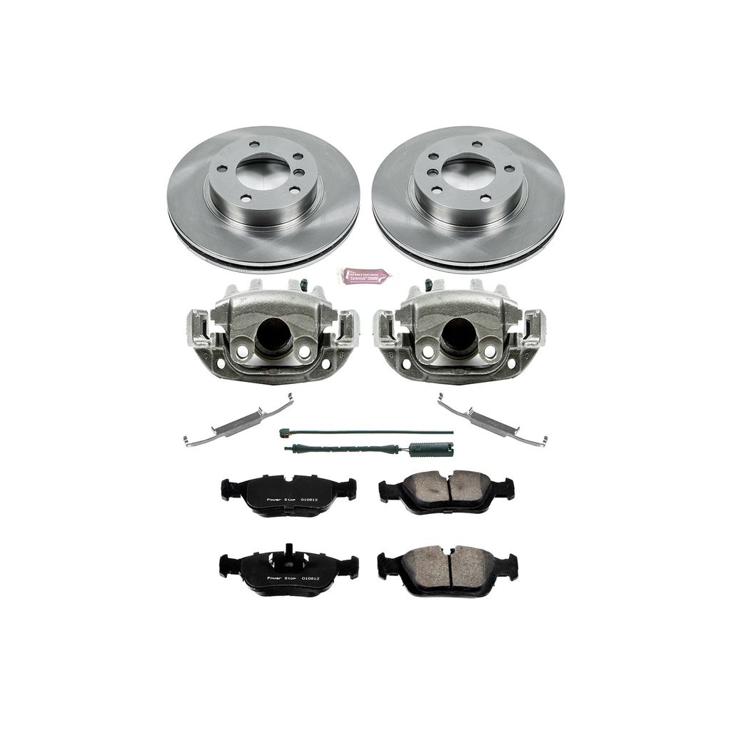 OE Stock Replacement Brake Pad, Rotor and Caliper Kit