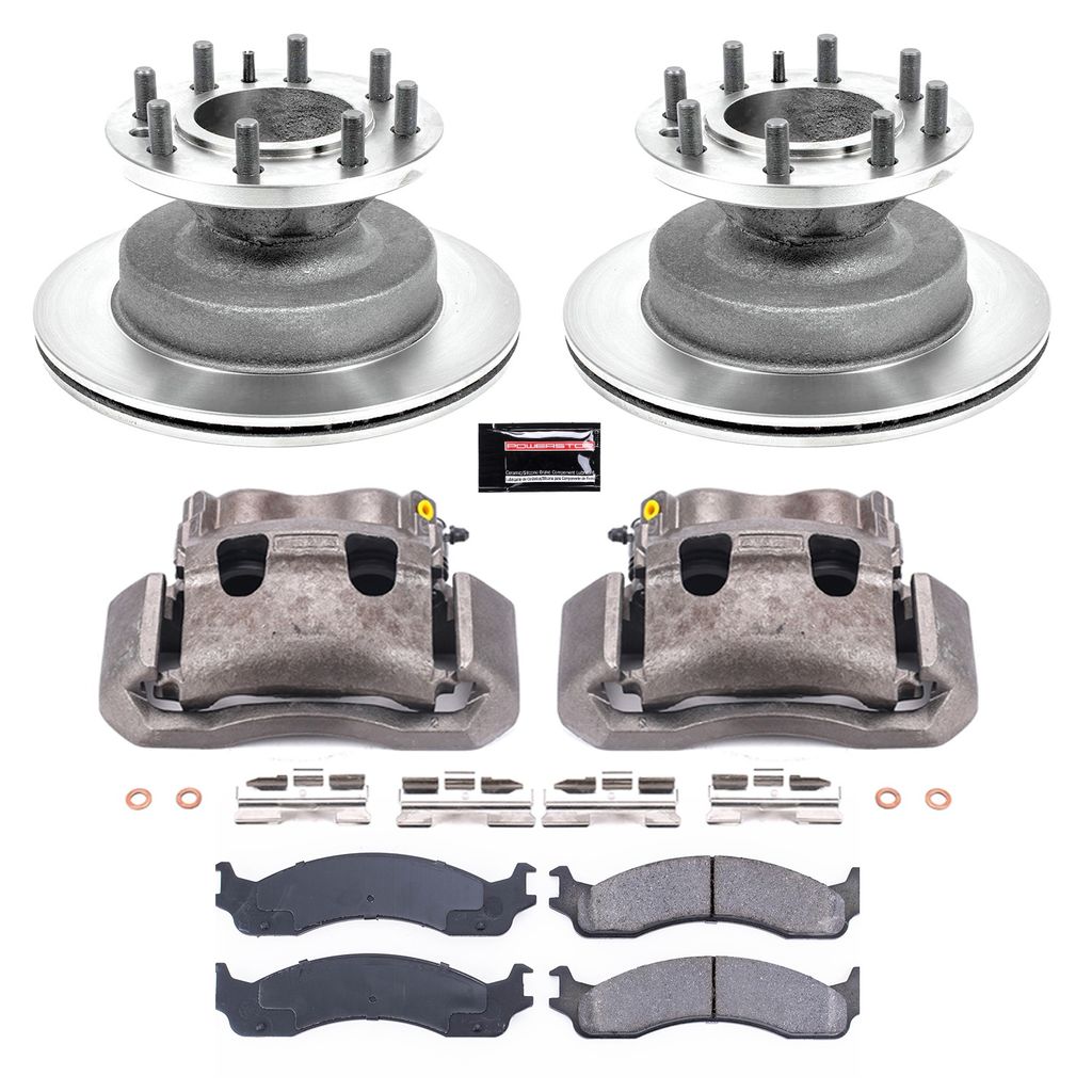 PowerStop KCOE5084A - OE Stock Replacement Brake Pad, Rotor and Caliper Kit