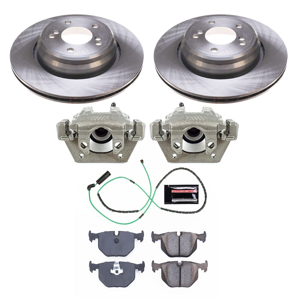 OE Stock Replacement Brake Pad, Rotor and Caliper Kit