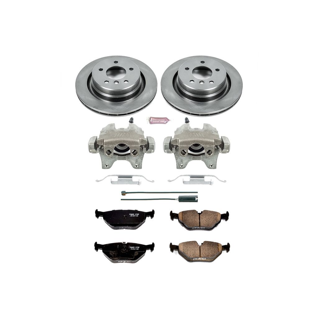 OE Stock Replacement Brake Pad, Rotor and Caliper Kit