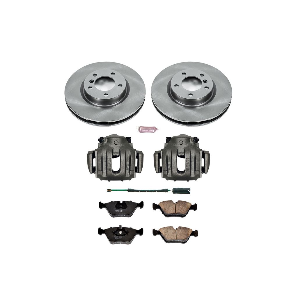 OE Stock Replacement Brake Pad, Rotor and Caliper Kit