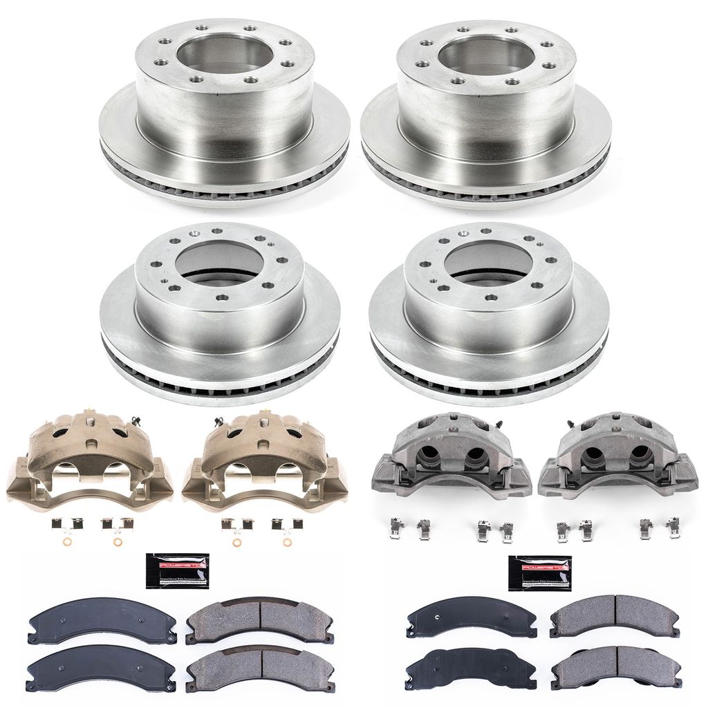 PowerStop KCOE6260 - OE Stock Replacement Brake Pad, Rotor and Caliper Kit