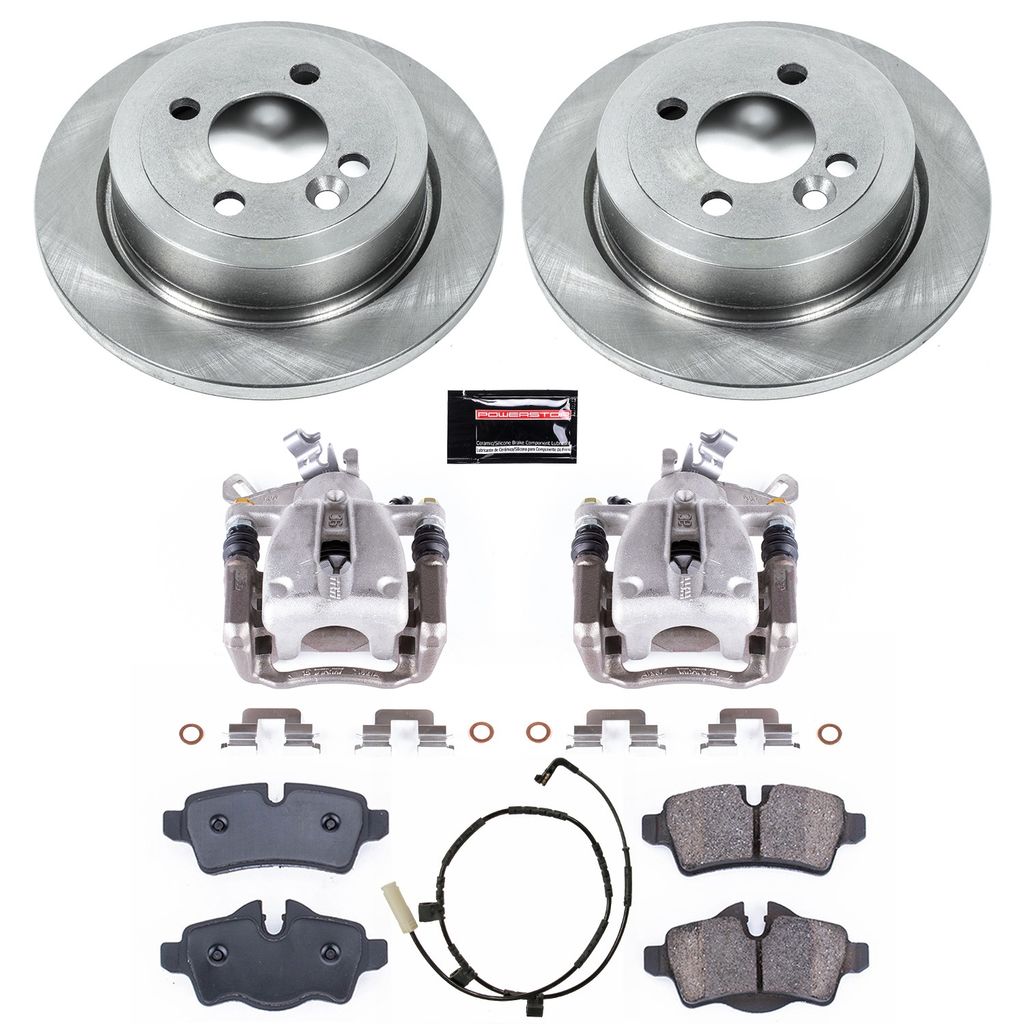 OE Stock Replacement Brake Pad, Rotor and Caliper Kit