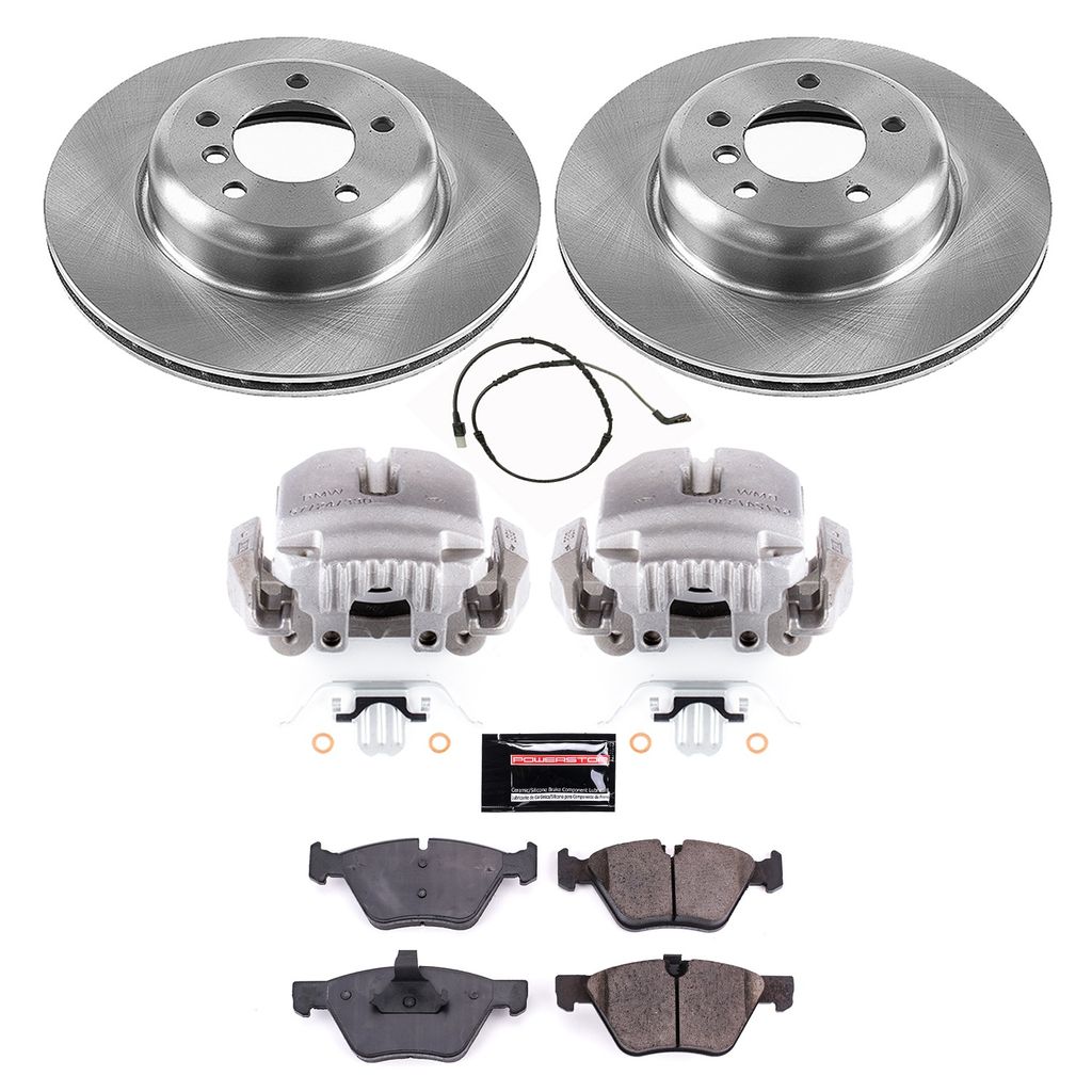 PowerStop KCOE6578 - OE Stock Replacement Brake Pad, Rotor and Caliper Kit