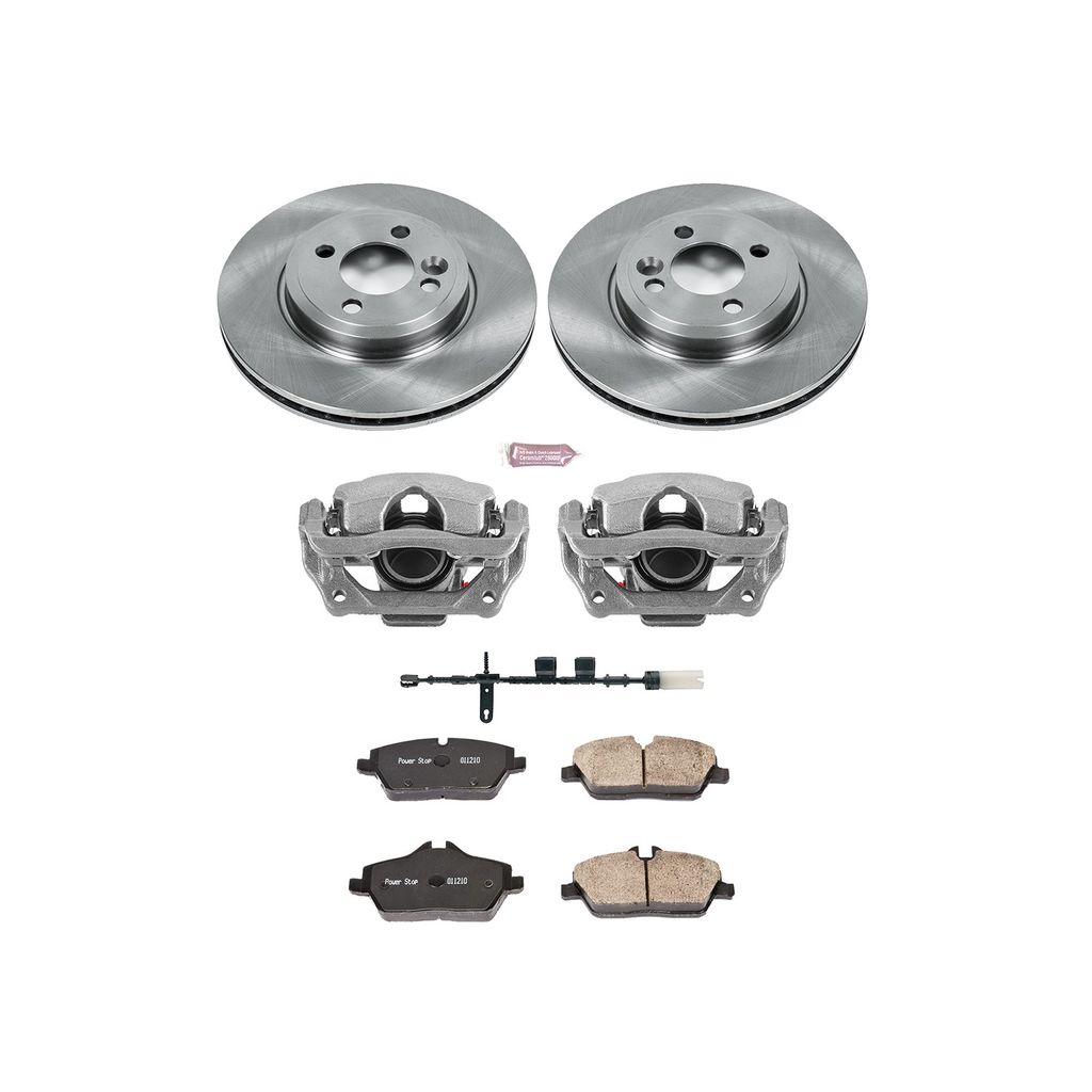 OE Stock Replacement Brake Pad, Rotor and Caliper Kit