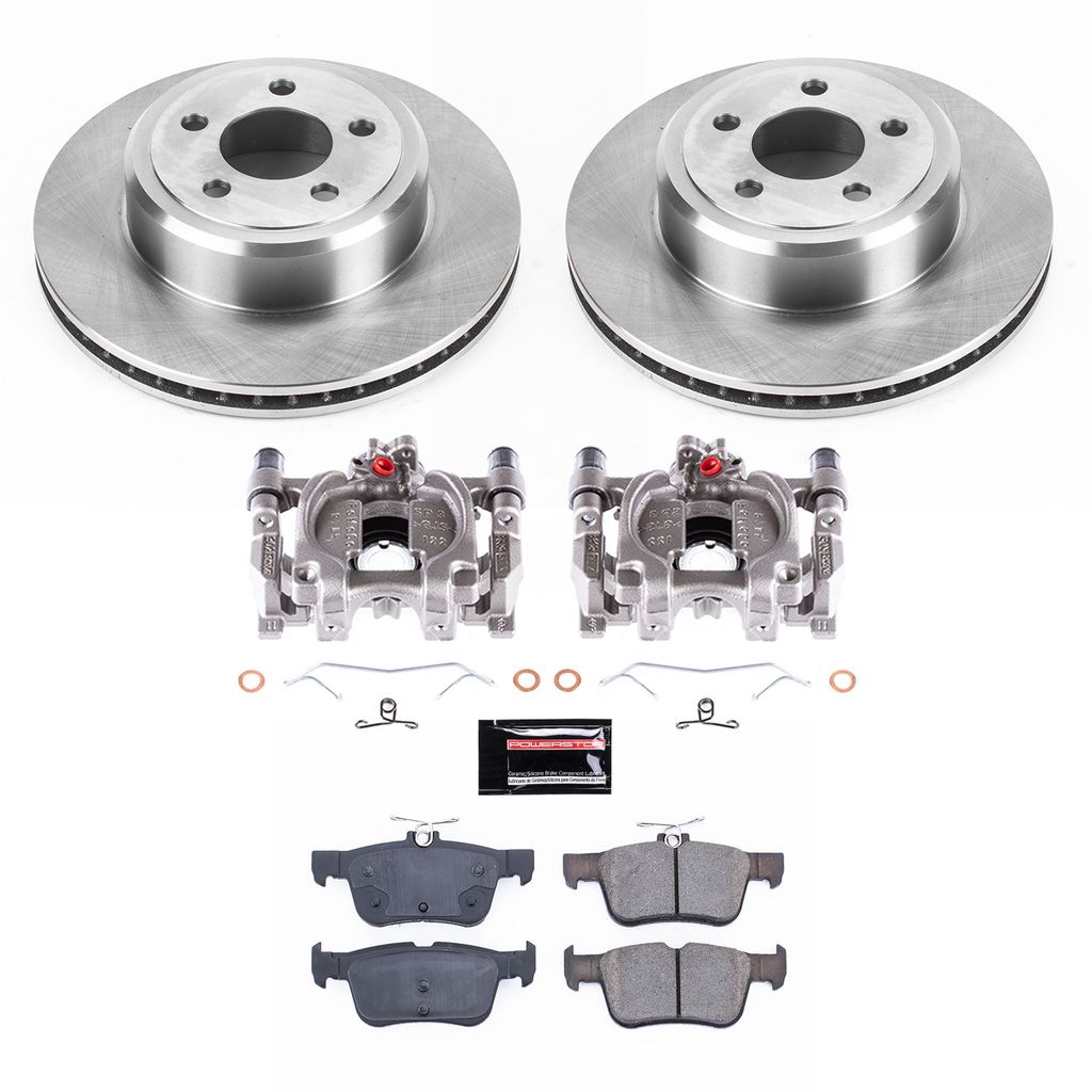 PowerStop KCOE6817A - OE Stock Replacement Brake Pad, Rotor and Caliper Kit