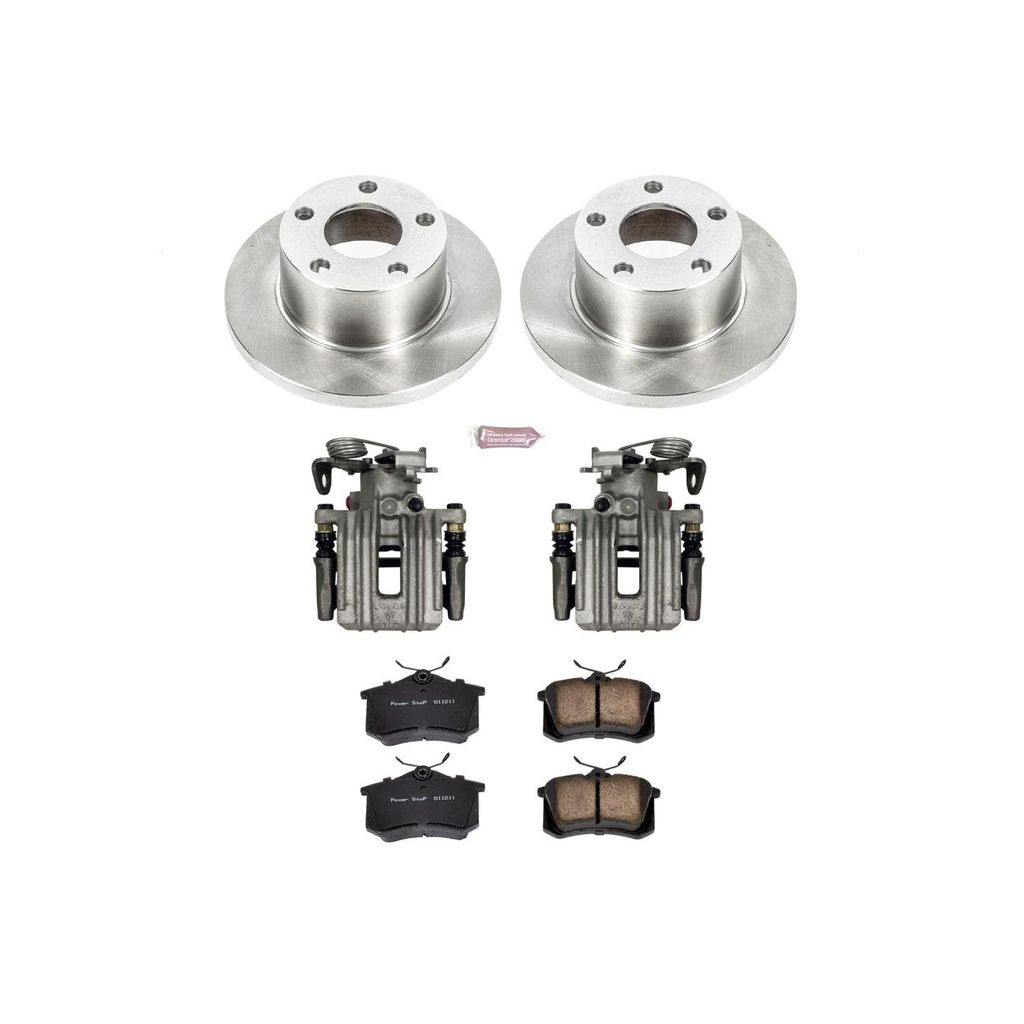 OE Stock Replacement Brake Pad, Rotor and Caliper Kit