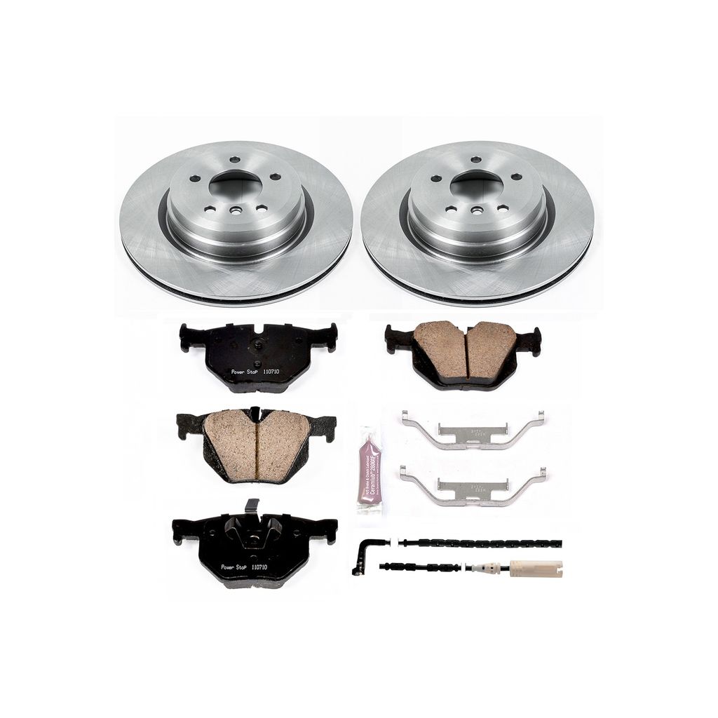 OE Stock Replacement Brake Pad and Rotor Kit