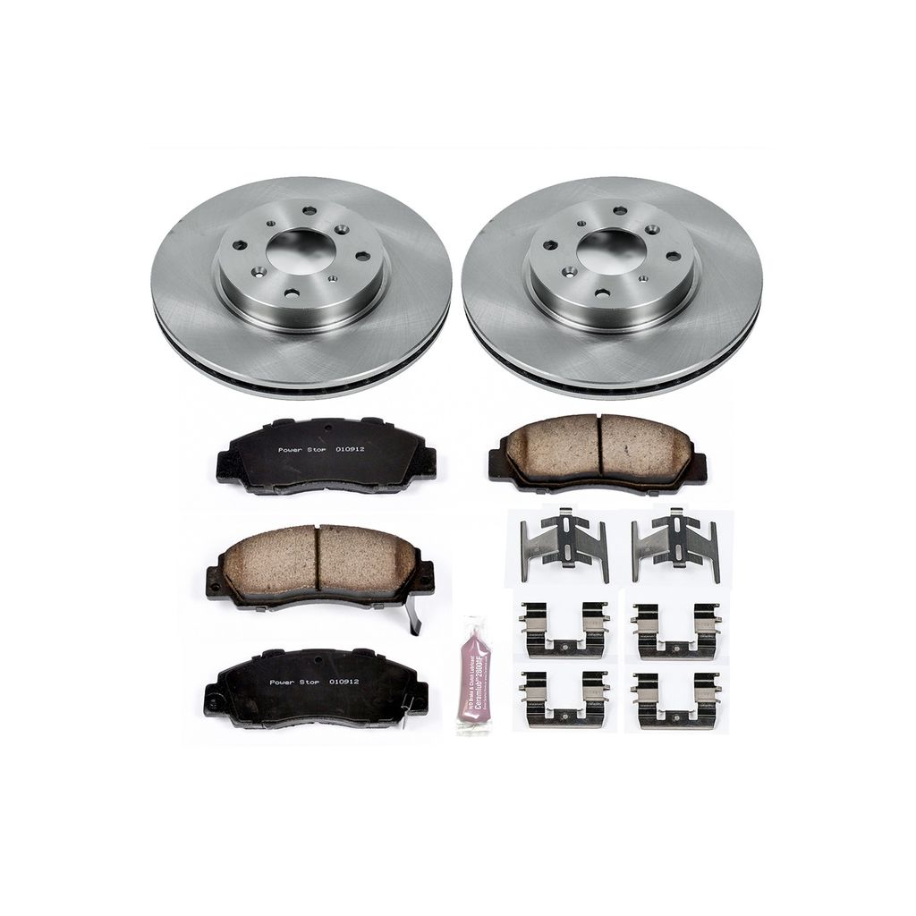 OE Stock Replacement Brake Pad and Rotor Kit