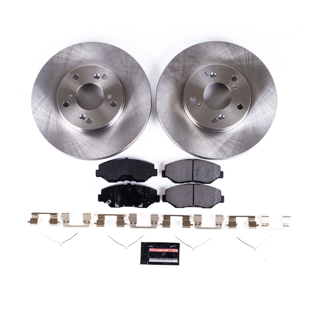 OE Stock Replacement Brake Pad and Rotor Kit