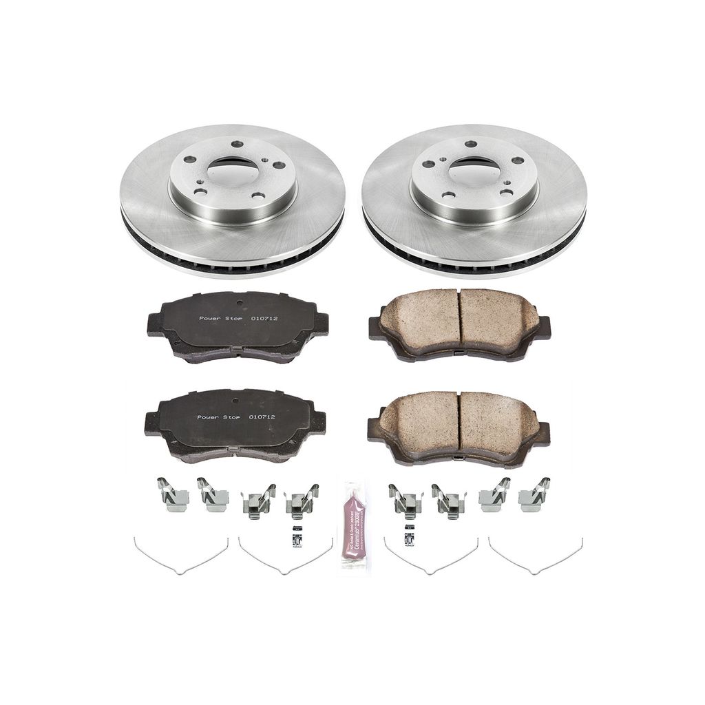 OE Stock Replacement Brake Pad and Rotor Kit