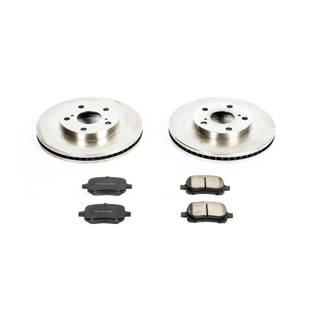 OE Stock Replacement Brake Pad and Rotor Kit
