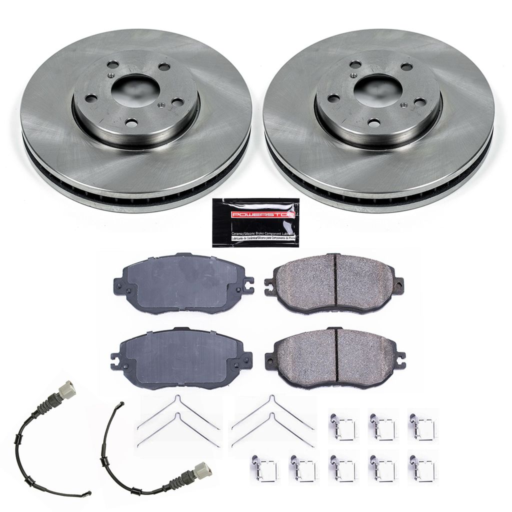 OE Stock Replacement Brake Pad and Rotor Kit