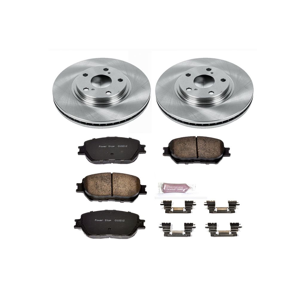OE Stock Replacement Brake Pad and Rotor Kit