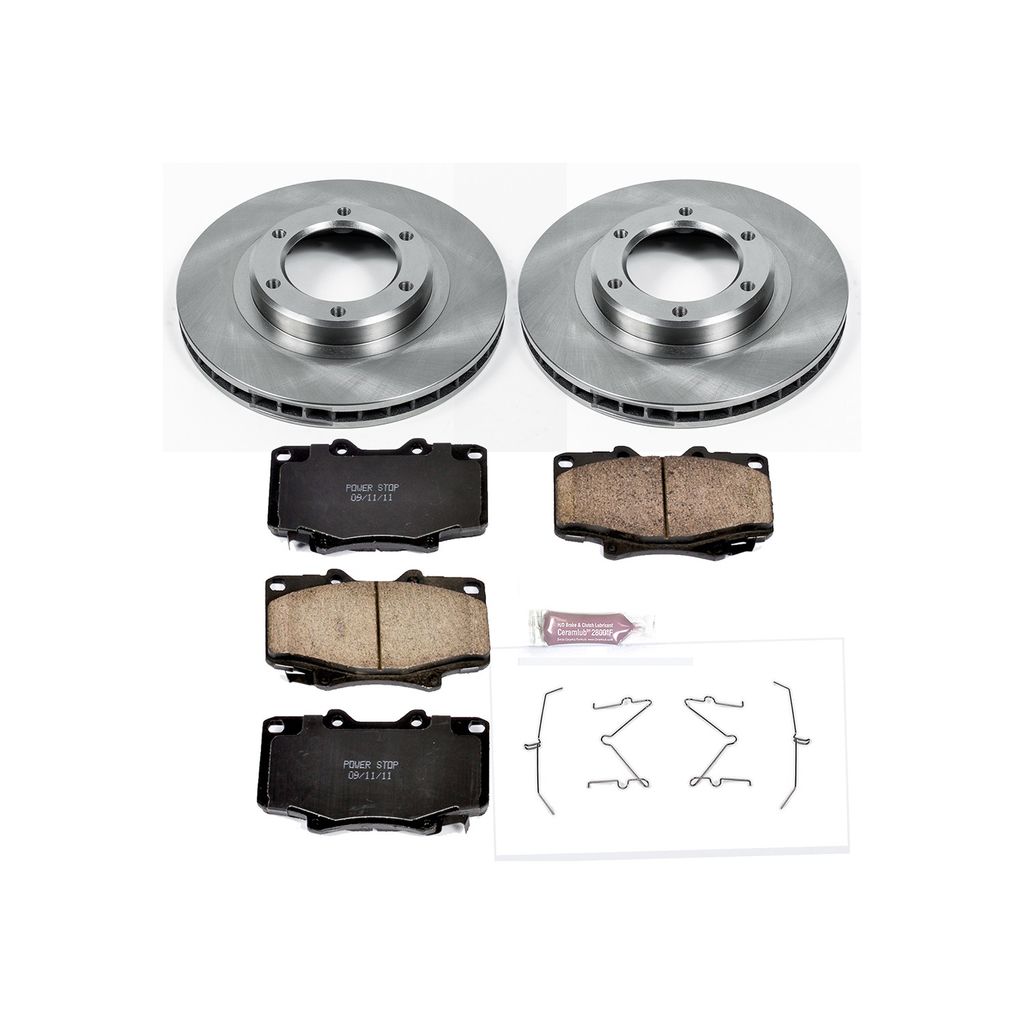 OE Stock Replacement Brake Pad and Rotor Kit