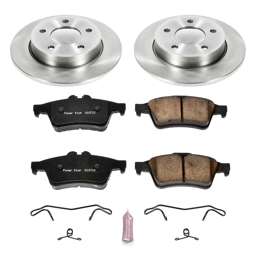 OE Stock Replacement Brake Pad and Rotor Kit