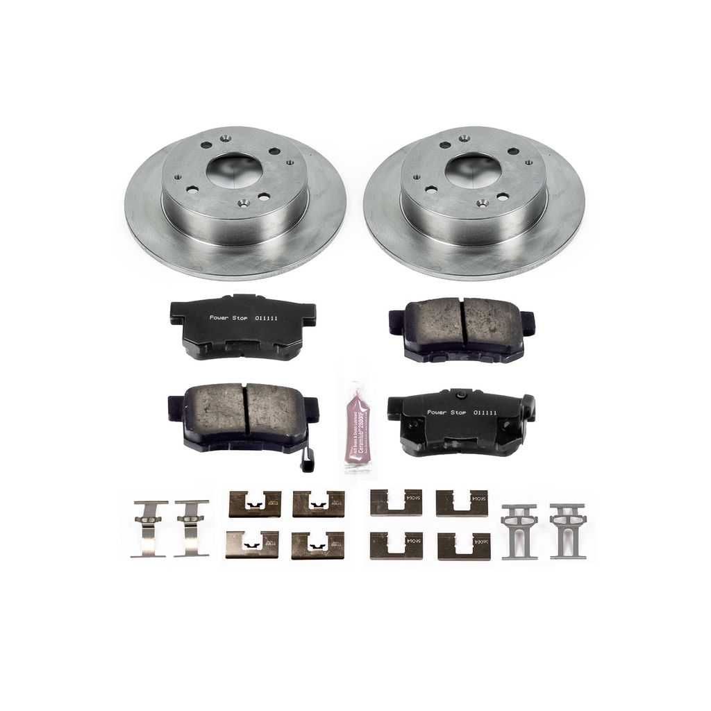 OE Stock Replacement Brake Pad and Rotor Kit