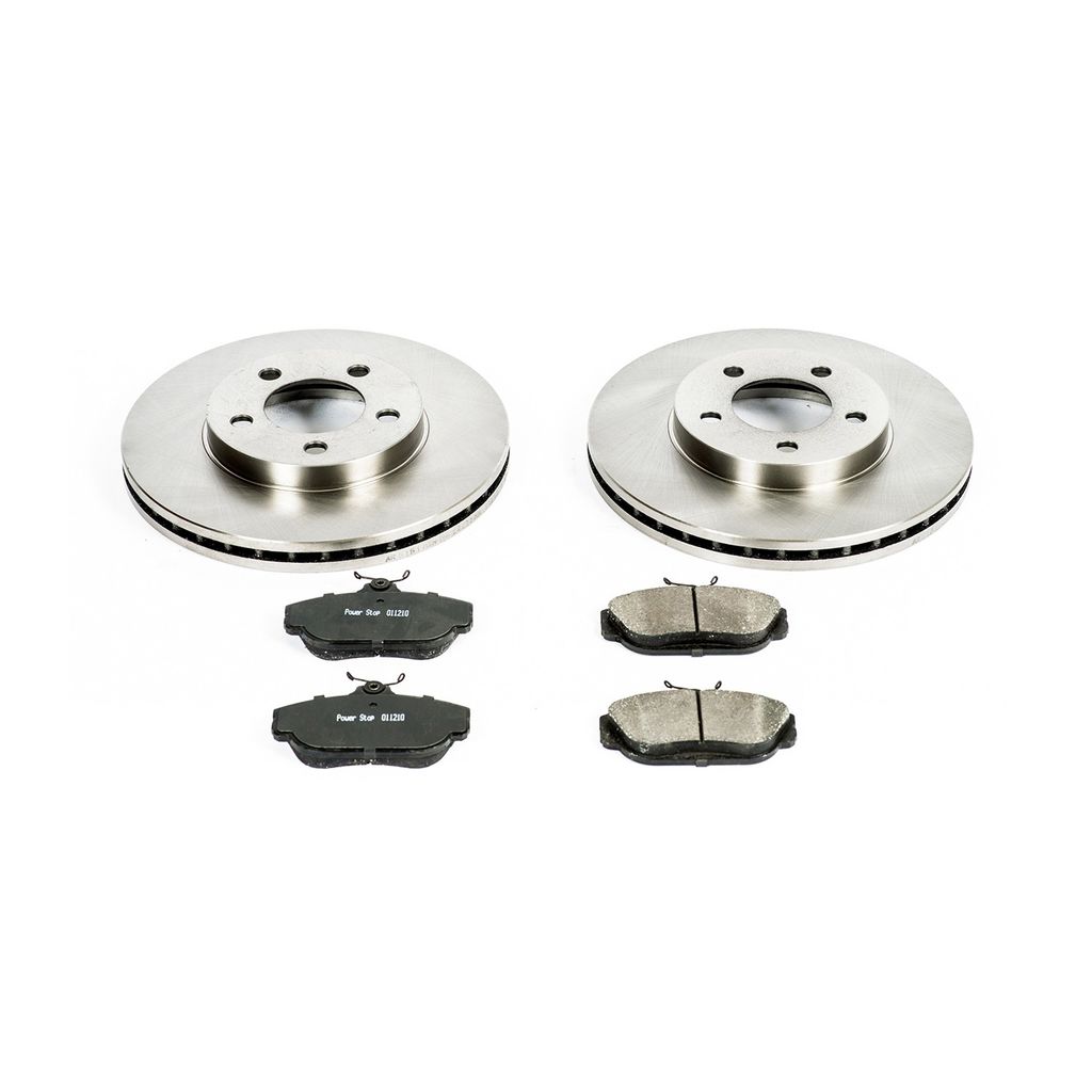 OE Stock Replacement Brake Pad and Rotor Kit