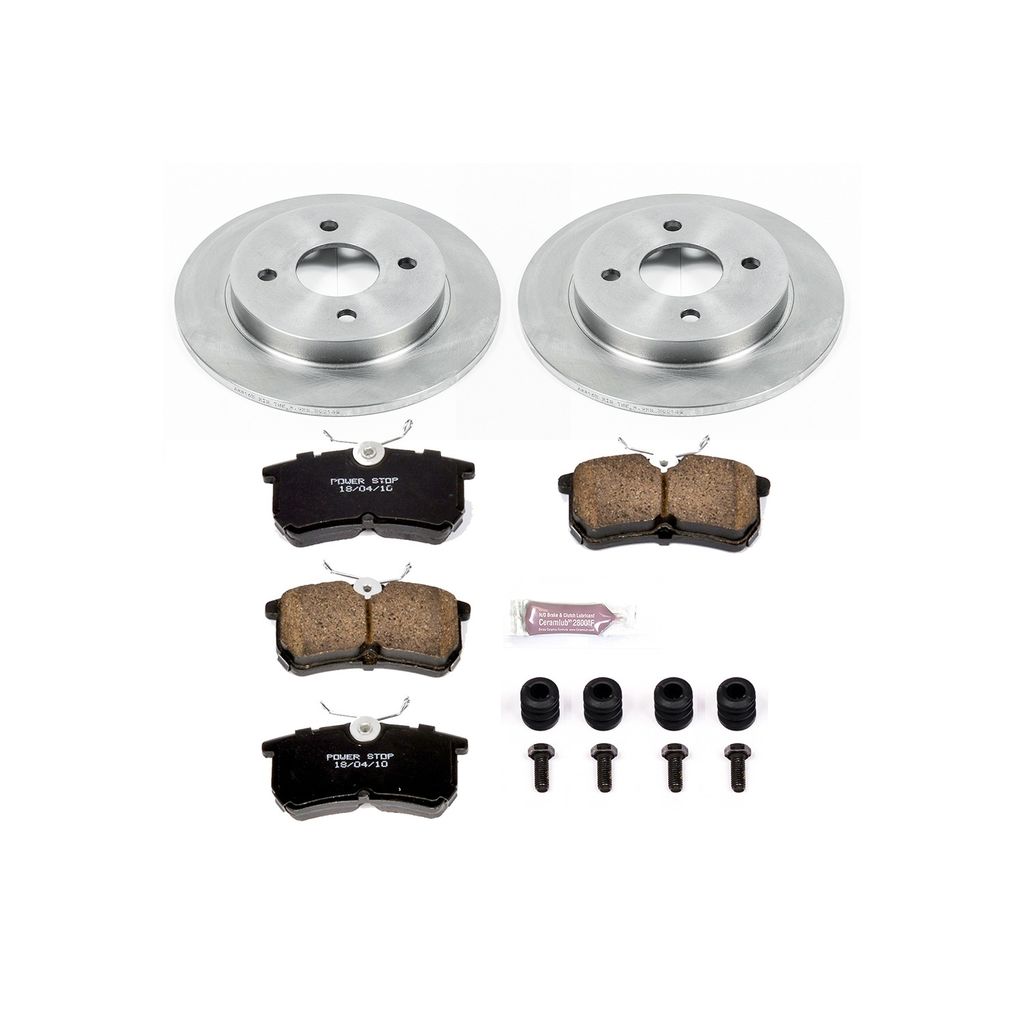 OE Stock Replacement Brake Pad and Rotor Kit