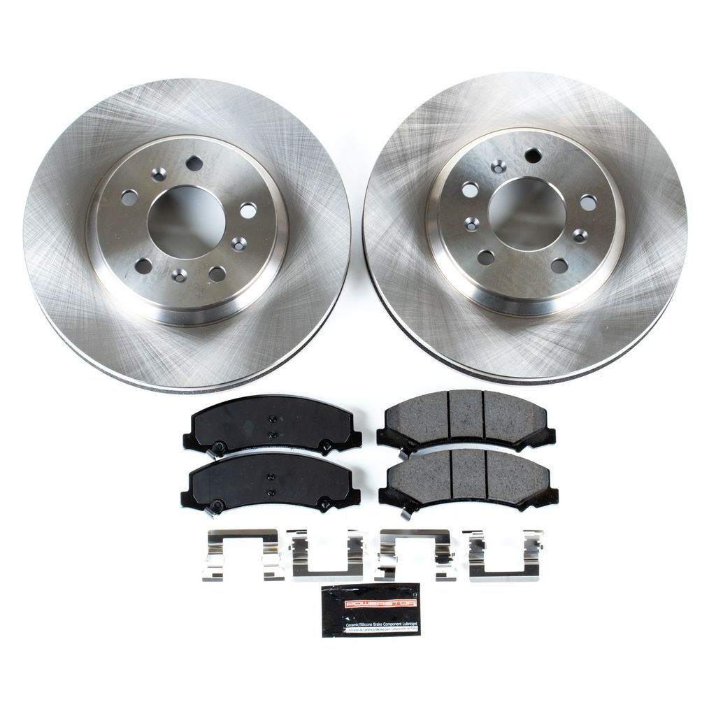 OE Stock Replacement Brake Pad and Rotor Kit