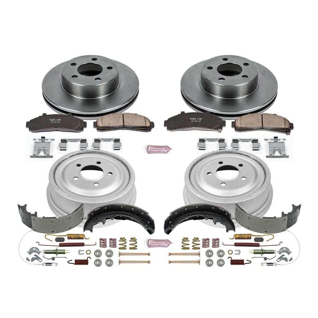 PowerStop KOE15004DK - OE Stock Replacement Brake Kit, with Drum and Shoe Kit