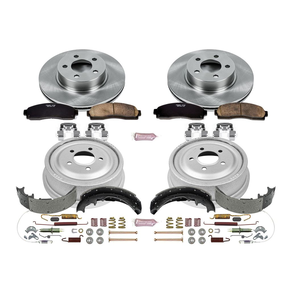 PowerStop KOE15005DK - OE Stock Replacement Brake Kit, with Drum and Shoe Kit
