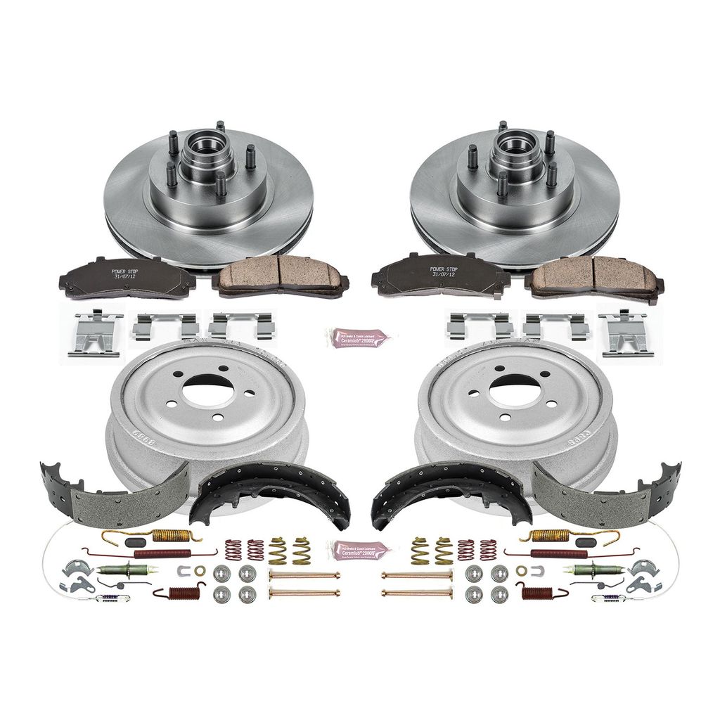 PowerStop KOE15006DK - OE Stock Replacement Brake Kit, with Drum and Shoe Kit