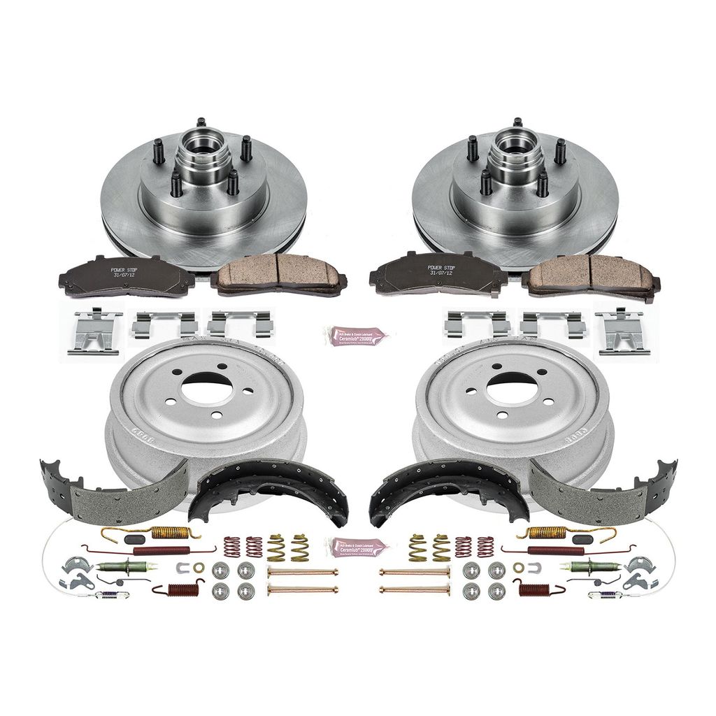 PowerStop KOE15007DK - OE Stock Replacement Brake Kit, with Drum and Shoe Kit