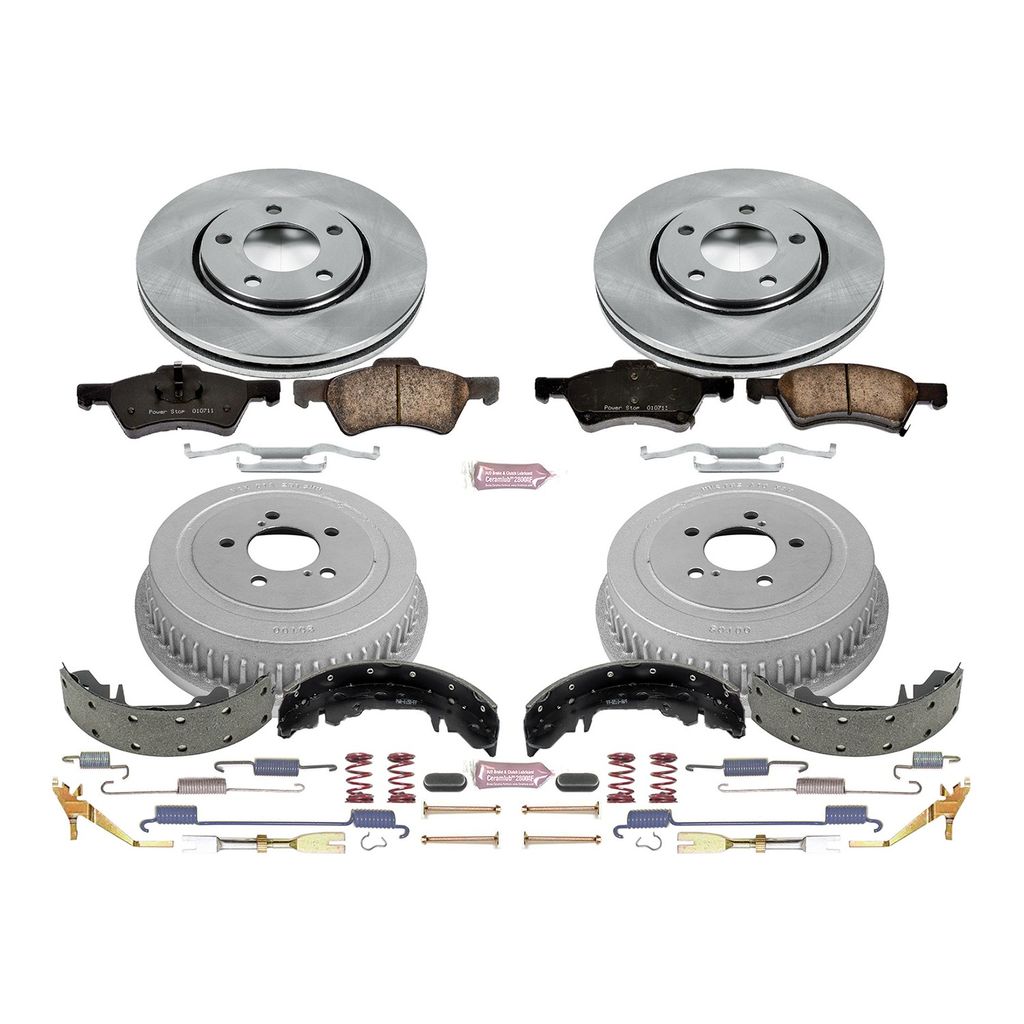 PowerStop KOE15014DK - OE Stock Replacement Brake Kit, with Drum and Shoe Kit