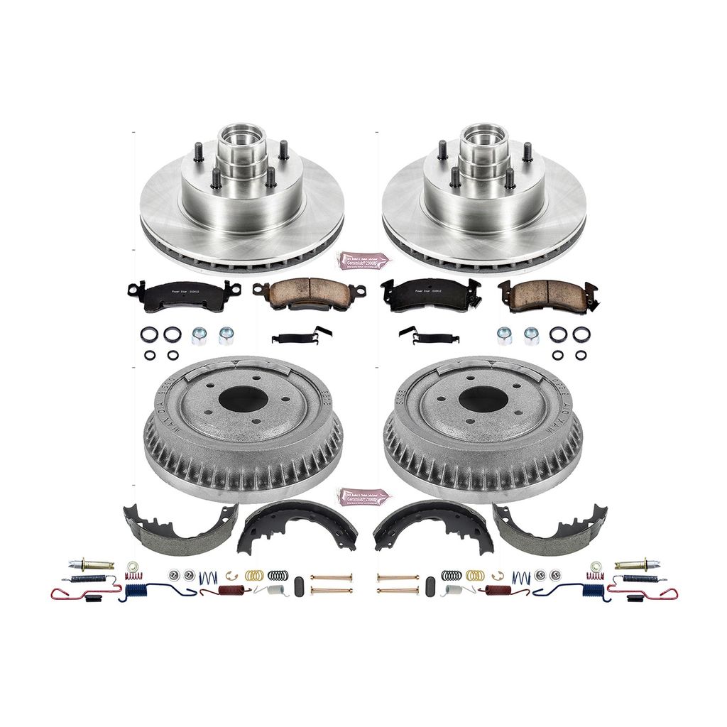 PowerStop KOE15020DK - OE Stock Replacement Brake Kit, with Drum and Shoe Kit