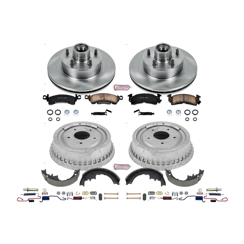 PowerStop KOE15023DK - OE Stock Replacement Brake Kit, with Drum and Shoe Kit